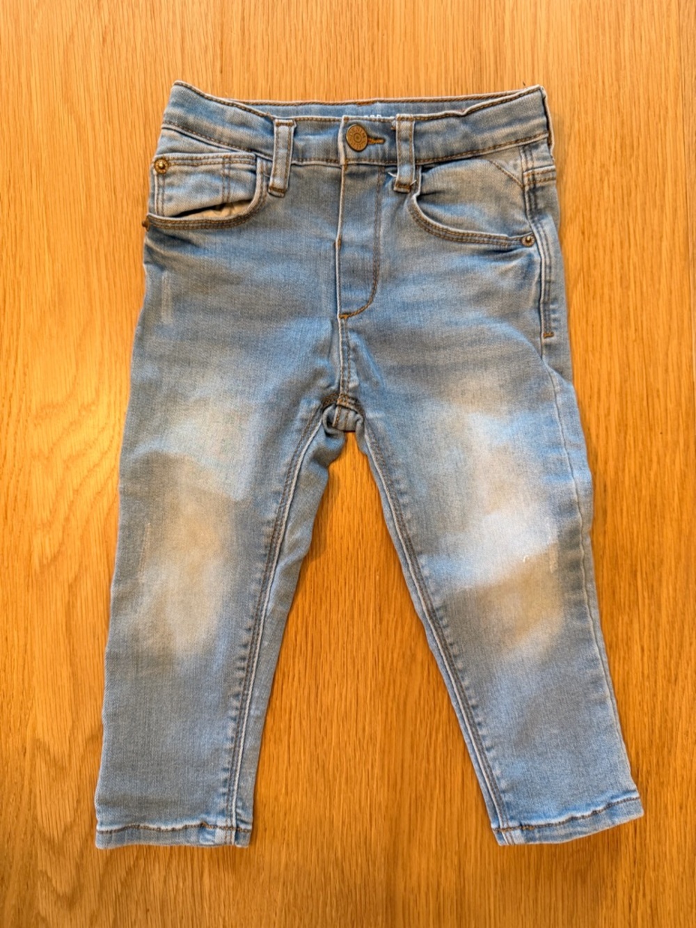 Zara Light Blue Kids Denim Jeans 18-24M